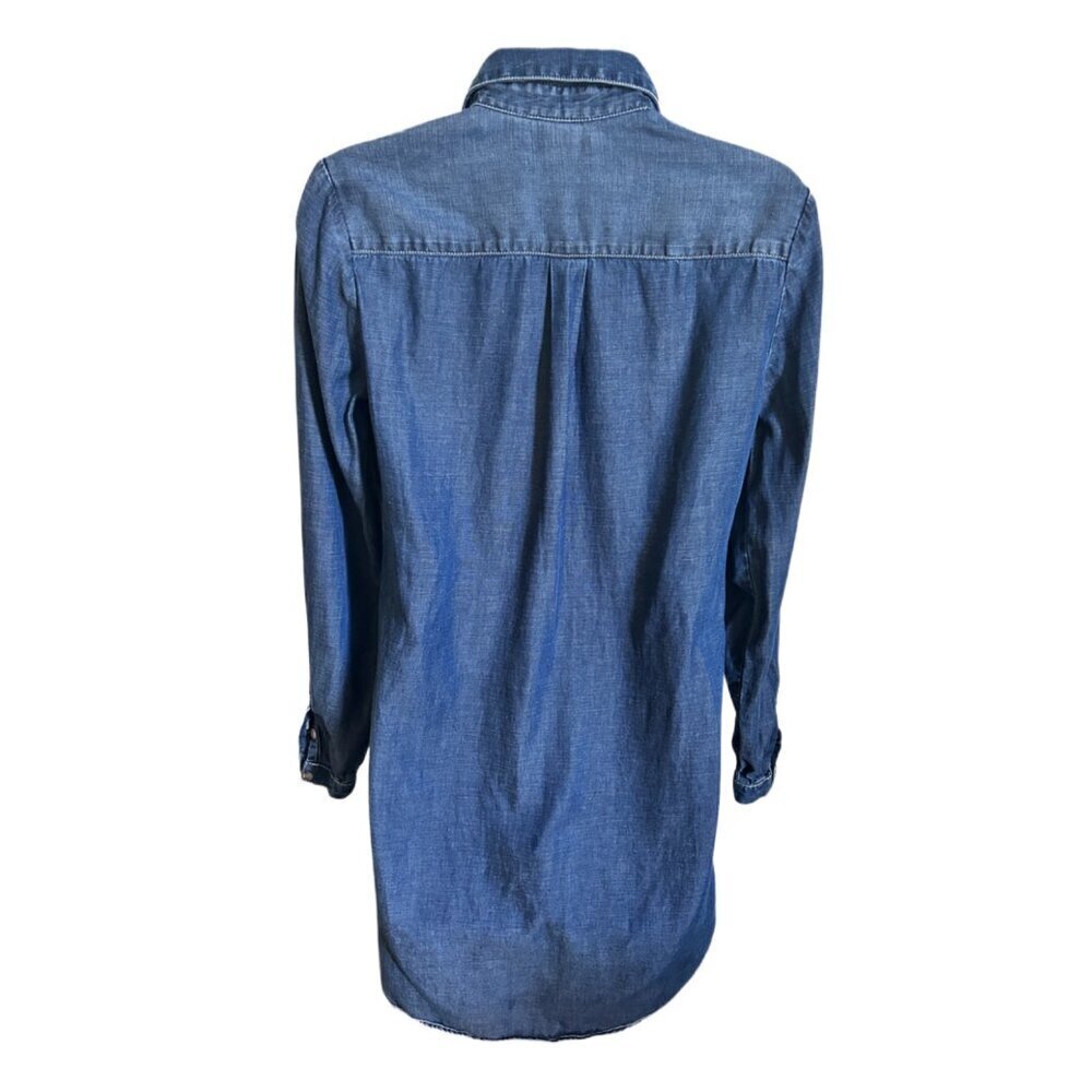 Lucky Brand Women’s Cottagecore Chambray Dress - Picture 2 of 4